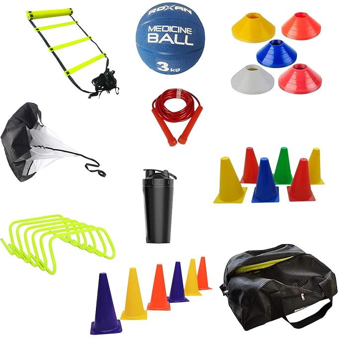 ROXAN VISHWA AGILITY HURDLES, AGILITY CONES, AGIITY LADDER, MEDICINE BALL | TRAINING COMO | AGILITY COMBO - Image 2