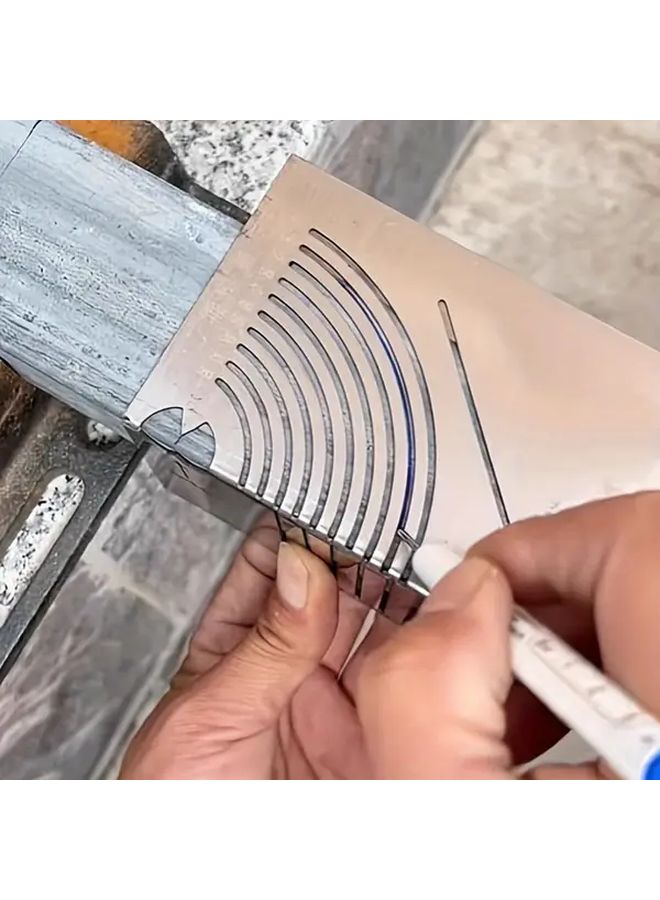 Arc Marking Tool B Steel Angle Square Tube Bending Metal Welding Guide - Image 2