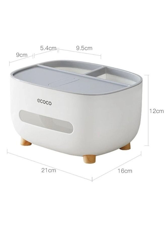 ecoco Multifunctional Tissue Box Cover & Tools Holder  - Image 3