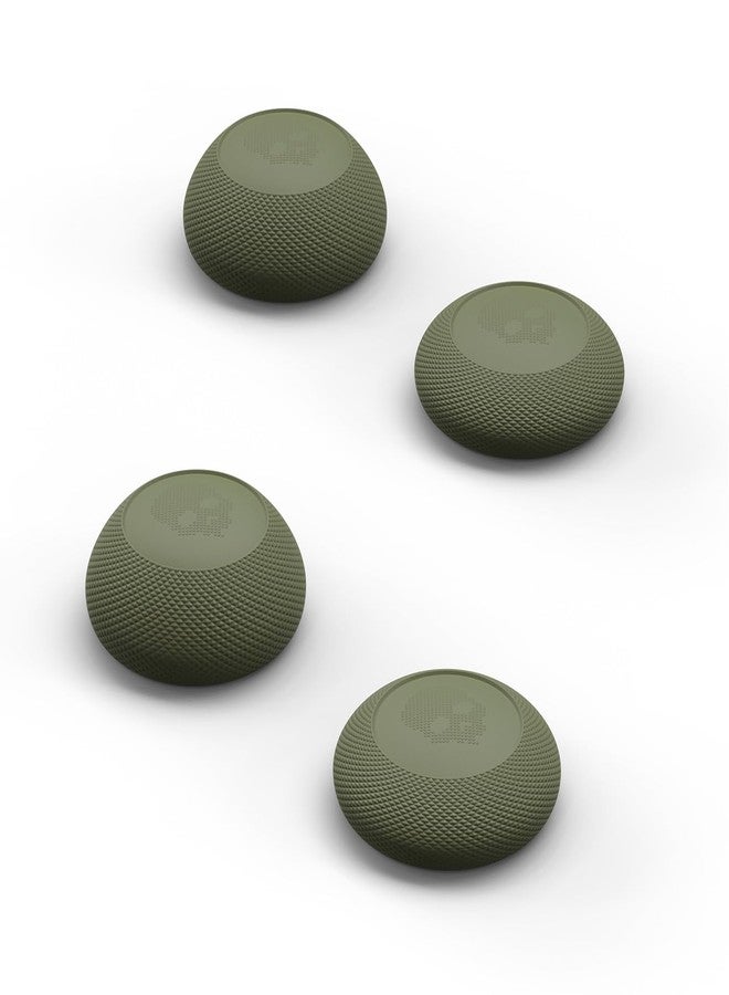 Skull & Co. Convex Thumb Grip Caps Joystick Cap Analog Stick Cap Thumbstick Grip Cover for Steam Deck/Steam Deck OLED and ROG Ally/ROG Ally X - OD Green, 2 Pairs (4pcs) - Image 1
