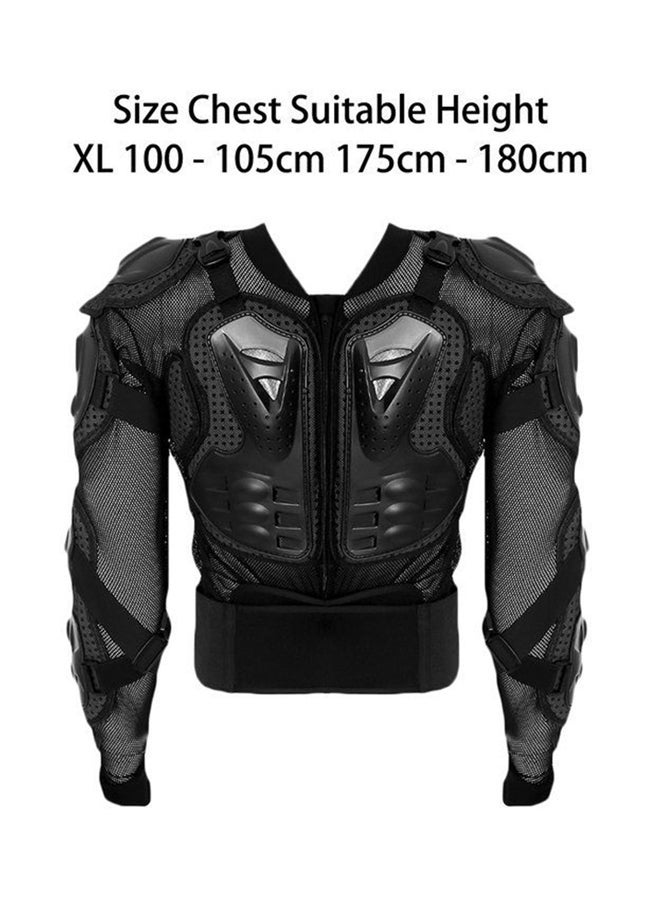 NIBEMINENT Motorcycle Full Body Spine And Chest Protective Armor Jacket  - Image 3