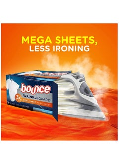 Bounce Wrinkle Guard Mega Dryer Sheets 60  - Image 3