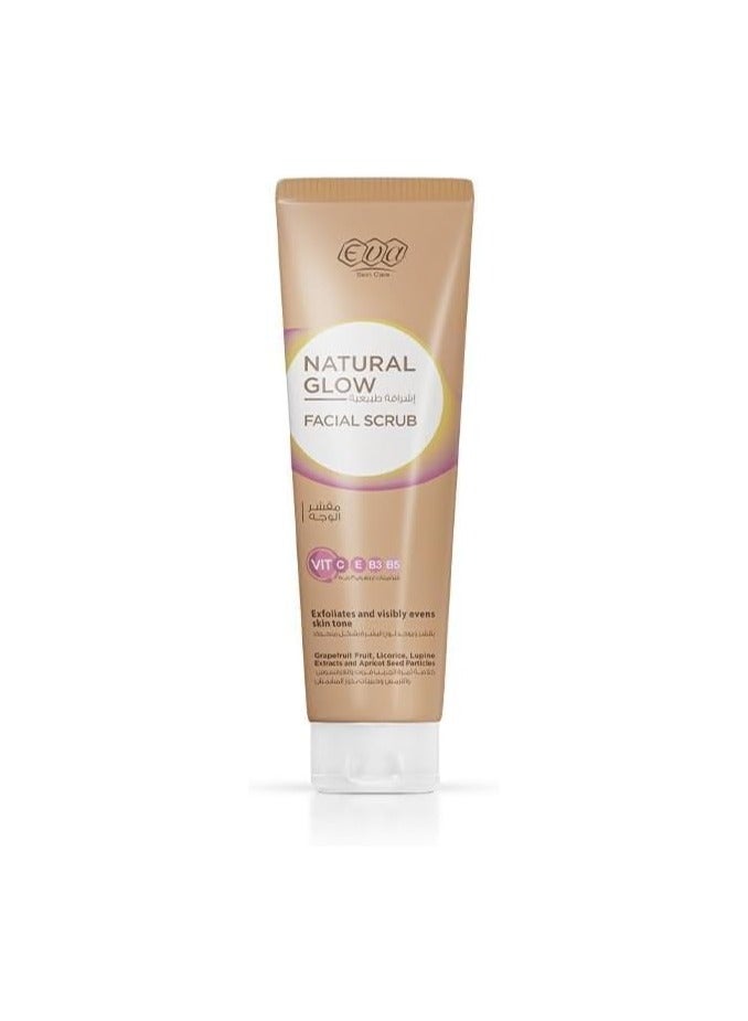 إيفا مقشر الوجه ناتشورال جلو من إيفا للعناية بالبشرة، 100 مل