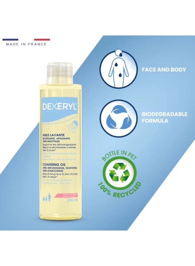 Dexeryl Cleansing Oil 500ml - Image 2