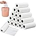 Epakh 240 Counts Mini Trash Bags 05 Gallon Tiny Garbage Bags Small Pet Bags Strong Trash Bags Trash Can Liners for Car Kitchen Office Desktop Mini Trash Can Wastebasket Bin 16 RollsWhite - Image 1