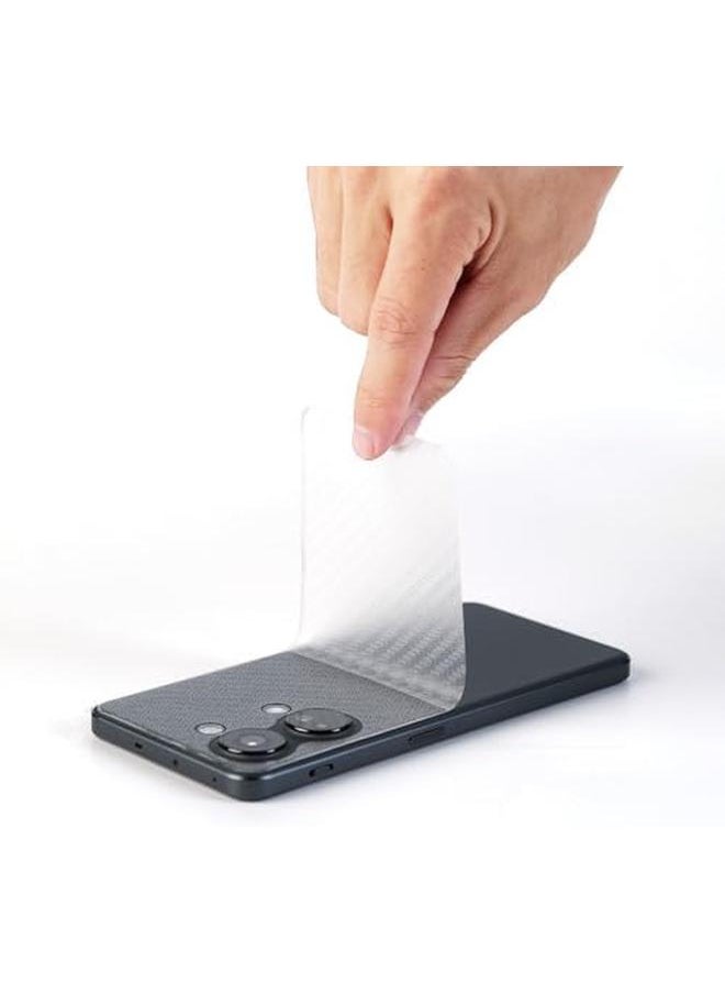Screen Protector For Oneplus Nord 3 5G(6.74 Inches),With 2Pcs Tempered Glass,1Pc Camera Lens Protector,1Pc Backing Carbon Fiber Film Fingerprint Reader,Easy To Install