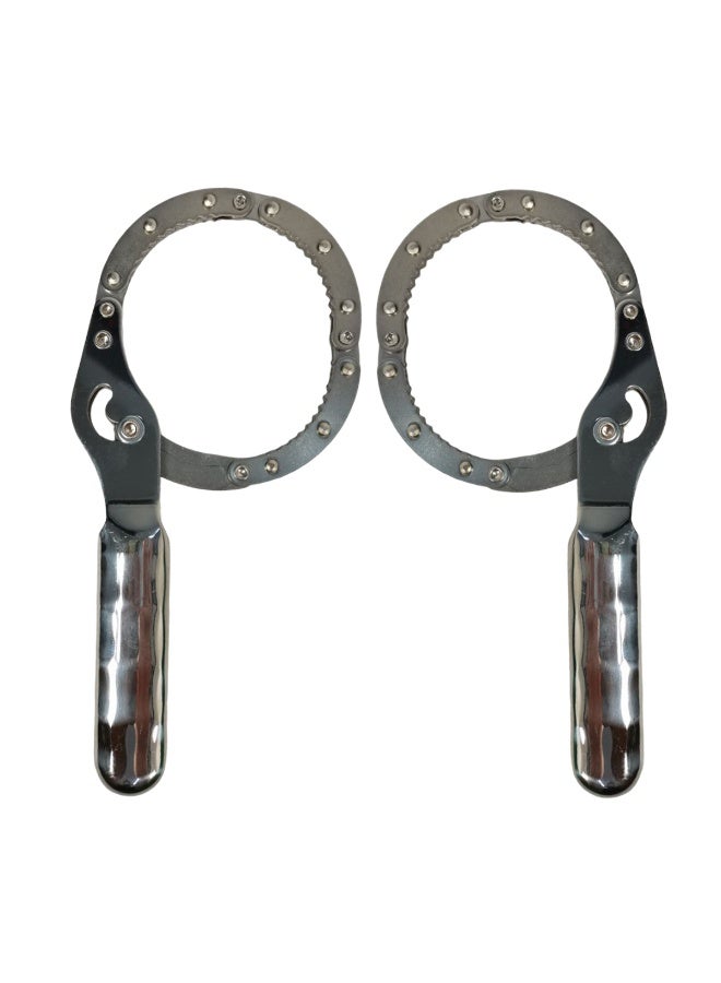 DEFAONS 19PCS 48781 Adjustable Oil Filter Wrench Set – Includes 2PCS Adjustable Serrated Wrenches, Cup-Type Wrenches, & Filter Sockets, Durable Stainless Steel, Fits Various Vehicle Oil Filters, Ergonomic Handles, Rust-Resistant, Ideal for Cars, Trucks, & Motorcycles - Image 3