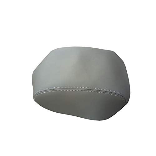 SPORTULI Center Console Cover Front Door Armrest Replacement Kit Fits for Pilot 2009-2015,Leather Cover Only (Gray) - Image 2