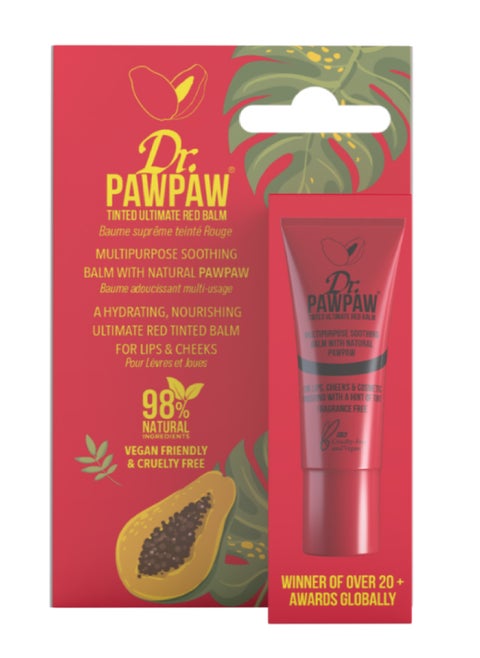 DR.PAWPAW TINTED ULTIMATE RED LIP BALM 10ML
