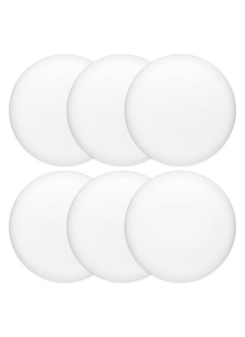 2.36 inch Door Stoppers Wall Protector, Round self Adhesive Wall Shield Cushion 6 Pieces