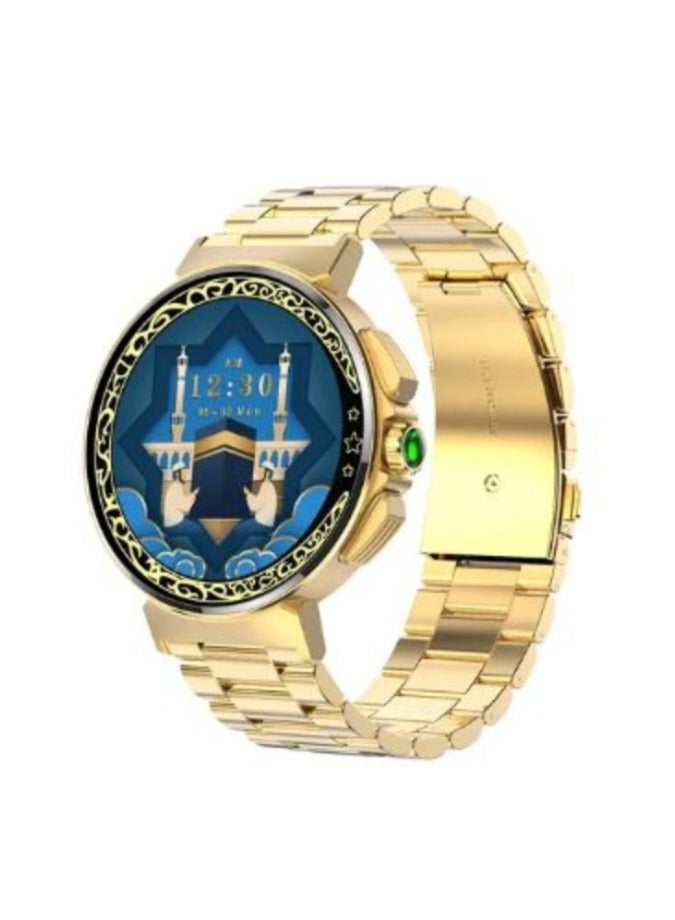 AROAQ Smart Watch for Muslim Azan Wrist Watch for Men Women With Ramadan Prayer Time Watch Compass Support for Android IOS - Image 1