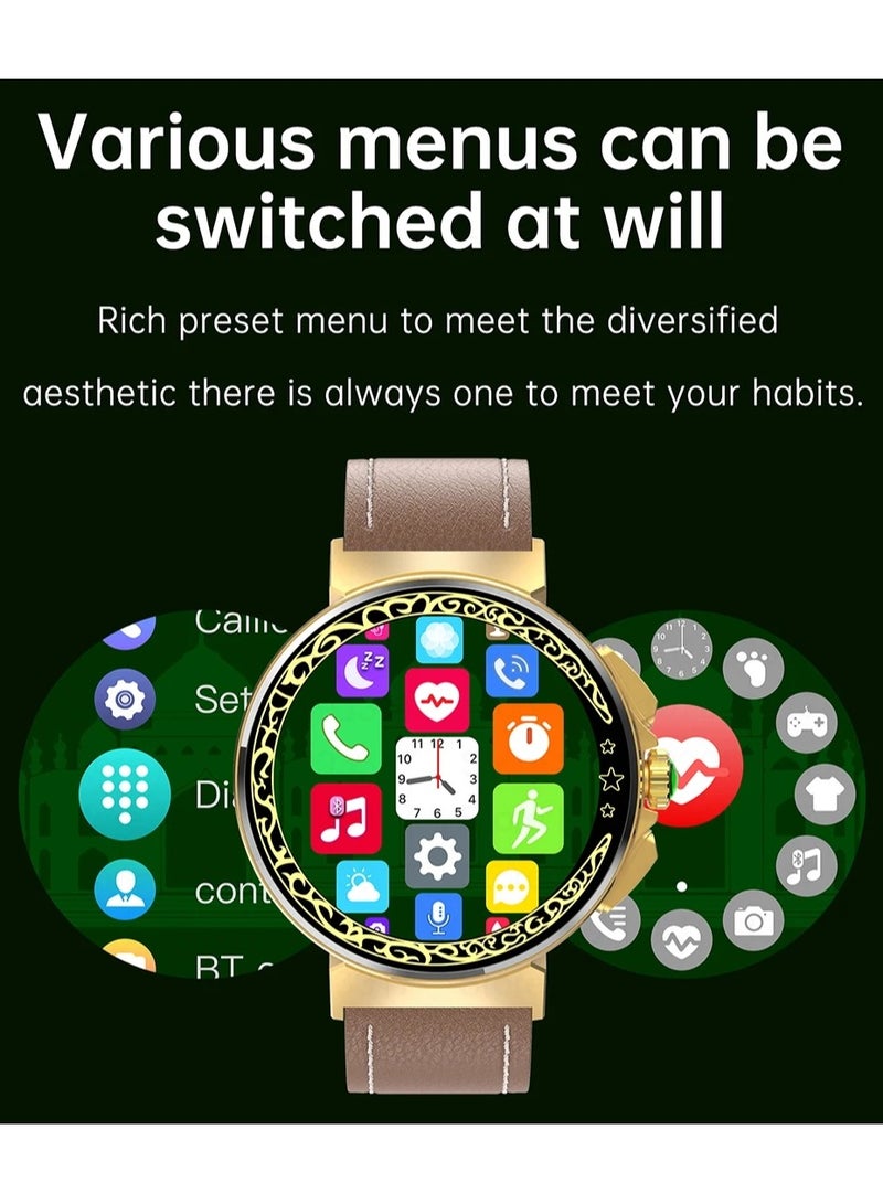 AROAQ Smart Watch for Muslim Azan Wrist Watch for Men Women With Ramadan Prayer Time Watch Compass Support for Android IOS - Image 5