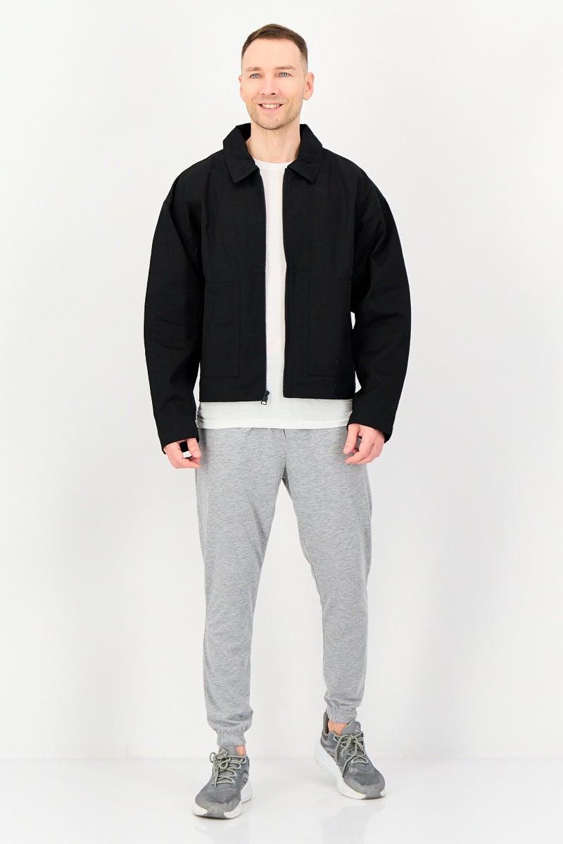 Air Jordan X J Balvin Men Sportswear Fit Long Sleeve Outdoor Jacket, Black - Image 3