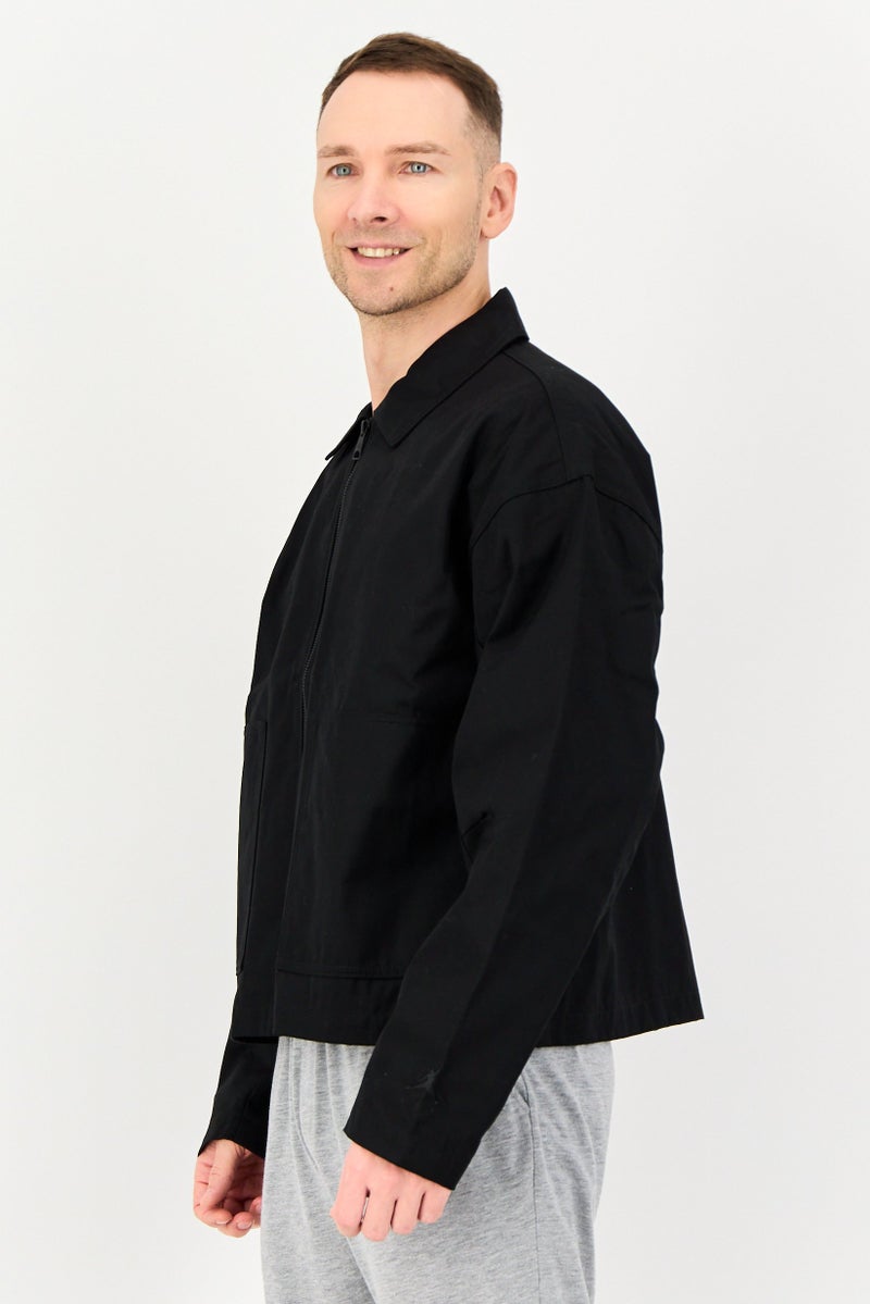 Air Jordan X J Balvin Men Sportswear Fit Long Sleeve Outdoor Jacket, Black - Image 4