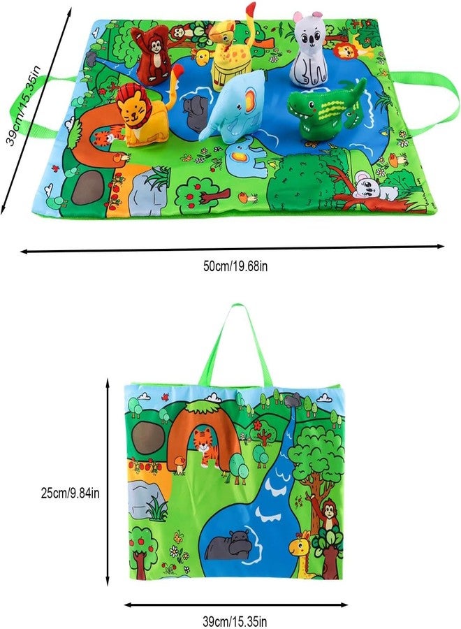 BeFunky Toddler Floor Play Mat - Baby Care Multifunctional Animal Play Mat | Creative Kids Mats Floor Playroom Toddler Activity Mat for Kids Over 6 Months - Image 4