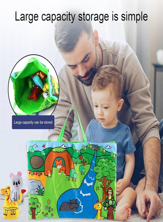 BeFunky Toddler Floor Play Mat - Baby Care Multifunctional Animal Play Mat | Creative Kids Mats Floor Playroom Toddler Activity Mat for Kids Over 6 Months - Image 5