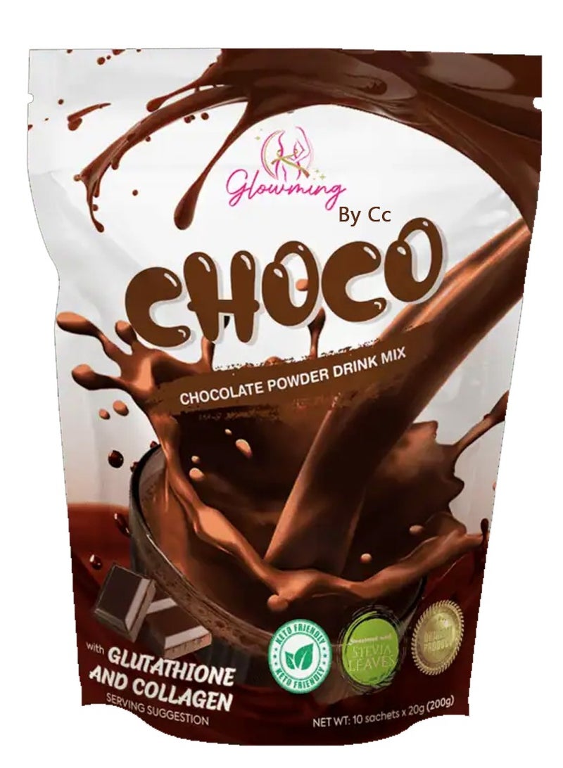 Cc Glowming Choco Chocolate Powder Drink Mix - Image 2