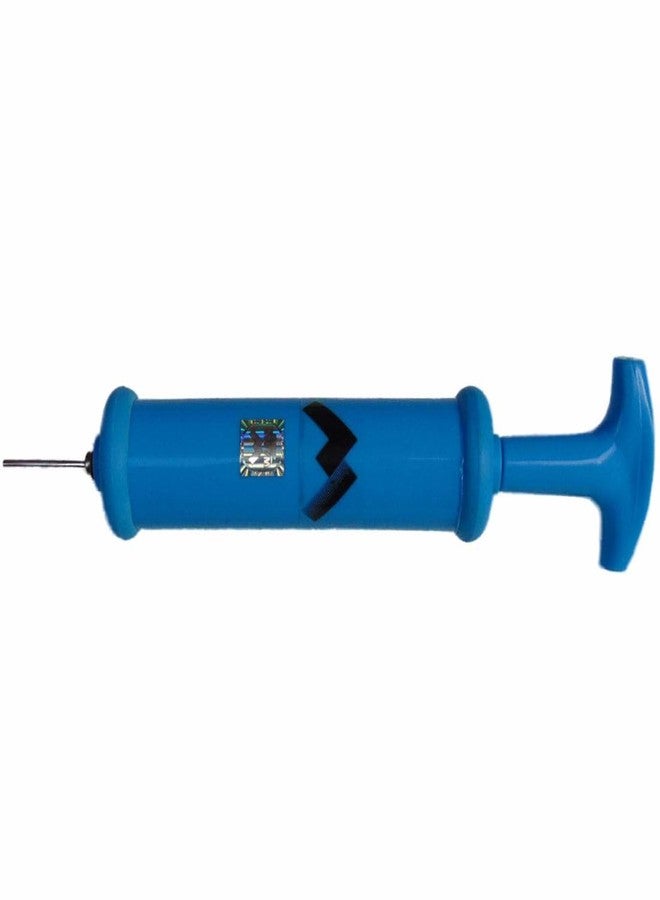 WASAN Plastic Hand Pump for Football , Volleyball, Basketball , Blue - Image 2