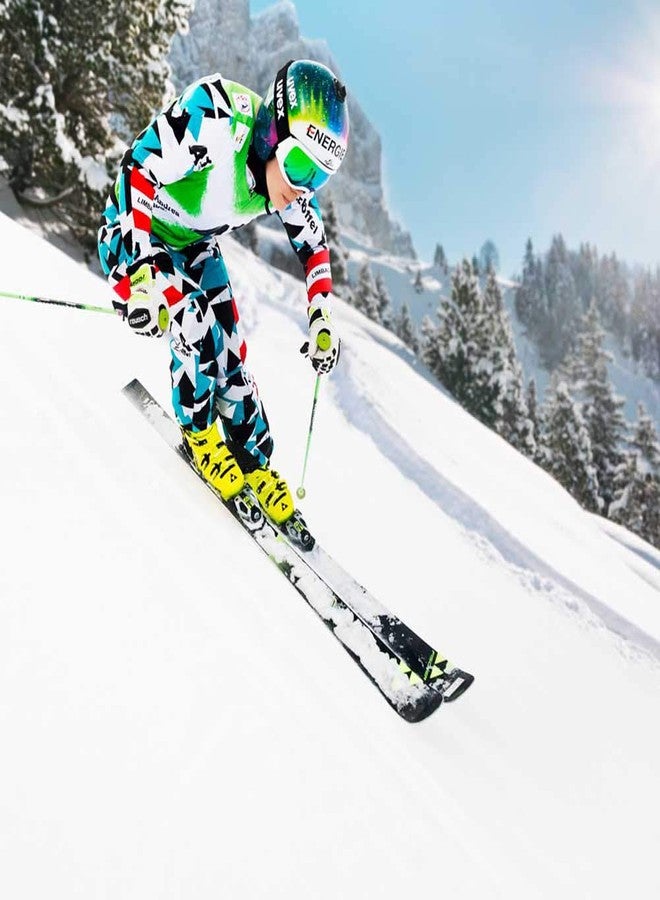 باورفيند جوارب ضغط خفيفة الوزن للغاية من باورفايند للتزلج والتزلج على الجليد والرياضات الشتوية - خامة رقيقة للغاية - ملائمة مريحة لأقصى أداء (نسائي، وردي، 7-9 XL) - Image 5