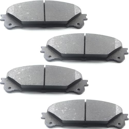 GuuYebe Front Brake Pads Kit,For Toyota 2020-2024 Sienna Camry Highlander Crown RAV4 Prime Grand Highlander bZ4X Avalon 2025 Crown Signia,For Lexus 2010-2023 RX350,For Subaru 2023 Solterra,D1324 - Image 1
