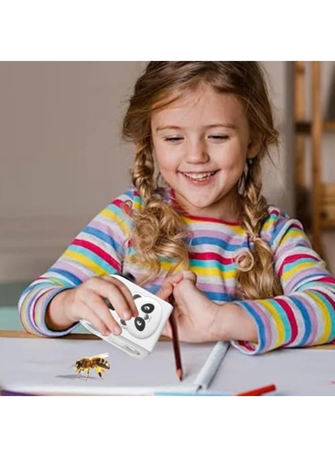 مجموعة ميكروسكوب للأطفال من كاستويف، ميكروسكوب يدوي صغير للأطفال، ألعاب تعليمية للعلوم مع إضاءة LED، للملاحظة الميكروبية والدراسة في المختبر للطلاب والكبار، مجموعة تعليمية - Image 2