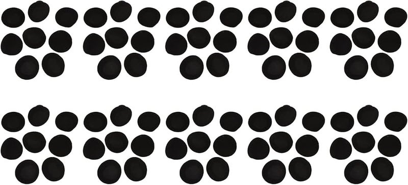 40 Pairs 55mm Black Replacement Earphone Pad Covers For Headphones - Image 2