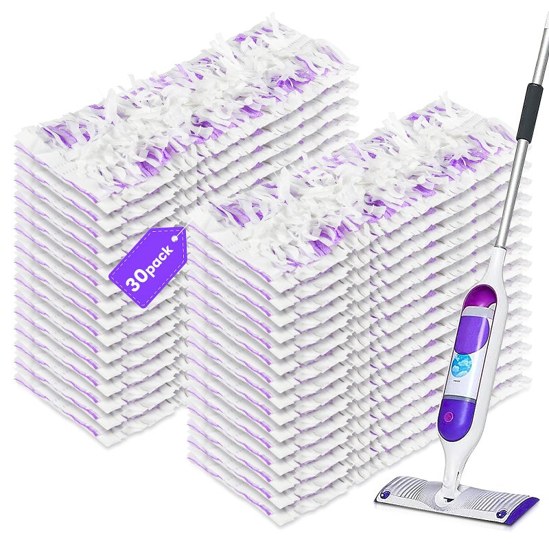 Bpbdzz 30 Pack Power Mop Refills Compatible with PowerMop Multi-Surface Floor Mop and PowerMop Wood Mop, Replacement Power Mop Pads - Image 1