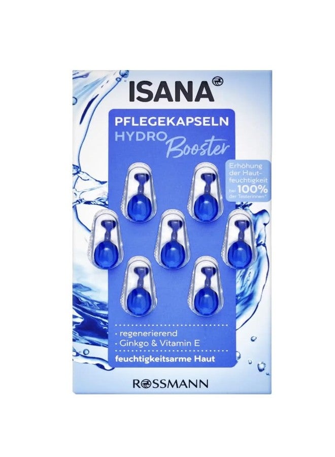 Isana Hydro Care Skin Moisturizing Capsules For Dehydrated Skin - 5 Packs - Image 3