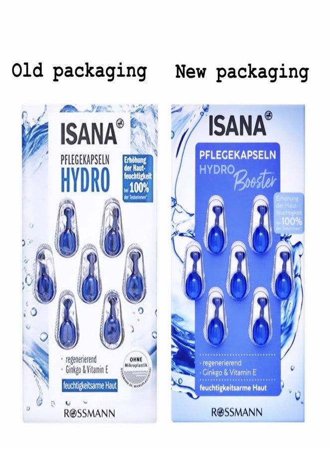 Isana Hydro Care Skin Moisturizing Capsules For Dehydrated Skin - 5 Packs - Image 2