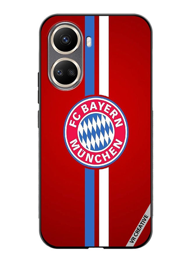 VR CREATIVE Protective Case Cover For Huawei Nova 10 SE Fc Bayern Munchen Logo Red Design Multicolour - Image 1