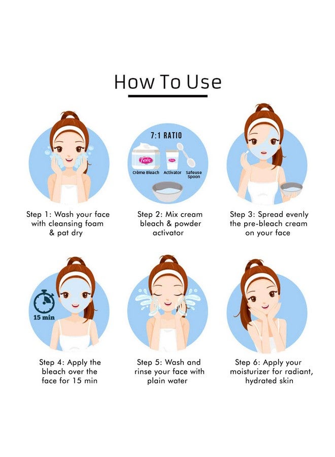 NUTRIGLOW Lacto Bleach Creme Pack With Honey & Milk Extracts All Skin Types, 300G - Image 5