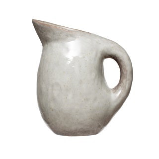 Bloomingville Neutral Reactive Glaze Stoneware Pitcher, 9.5", Bone - pzsku/Z0FED196C655EBF868EF7Z/45/1749324374/565d4e47-fd4b-4398-acbe-0f80bd4b7bc0