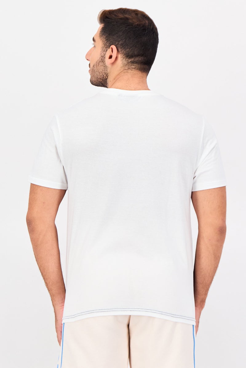 FILA Men Sportswear Fit Short Sleeve Outdoor T-Shirt, Multicolor - Image 2