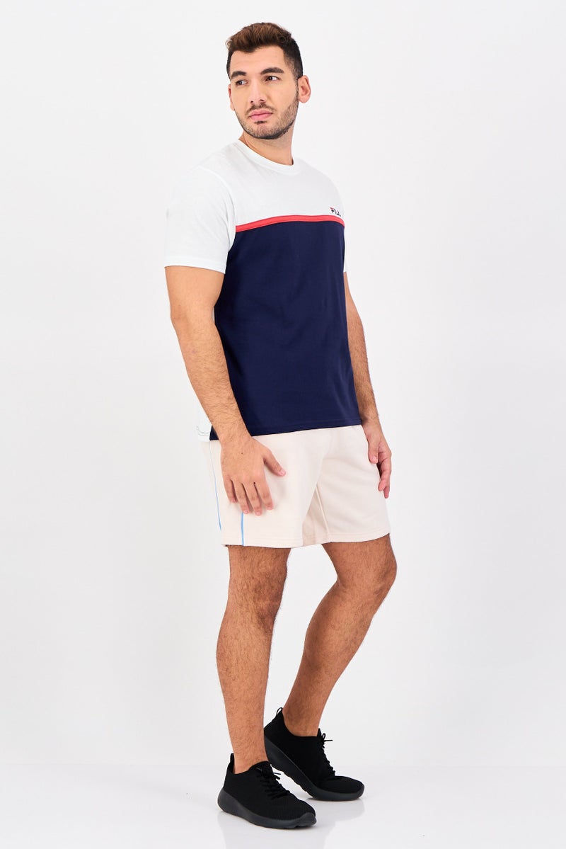 FILA Men Sportswear Fit Short Sleeve Outdoor T-Shirt, Multicolor - Image 3