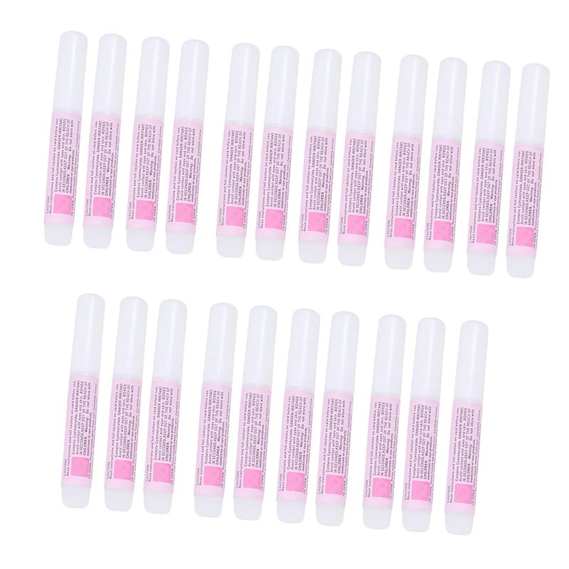 Fake Nail Glue 25Pcs 2G Strong Manicure Adhesive Gel for Press on Nails Salon Manicure Kit - Image 1