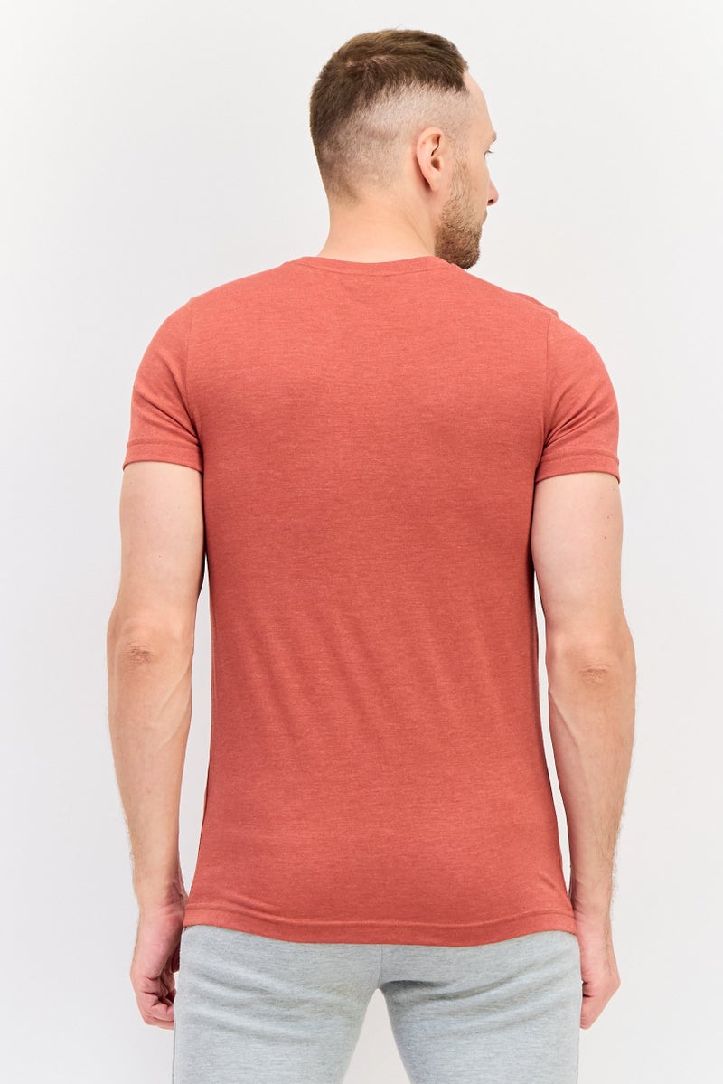 PUMA Men Slim Fit Short Sleeves Outdoor T-shirt, Red - Image 3