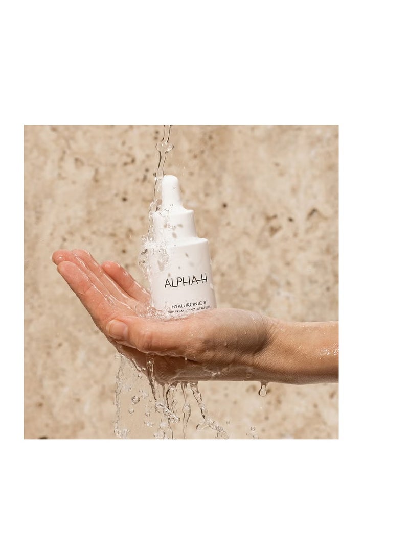 Alpha-H H8 3 Step - Balancing Cleanser - Hyaluronic 8 Serum- Daily Essential Moisturizer SPF 50+ - Image 2