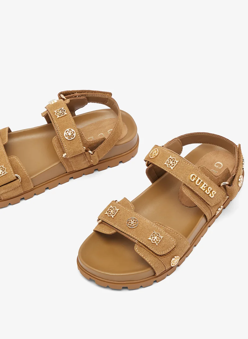 GUESS  Florizi Flat Sandals for Women | Best Price UAE