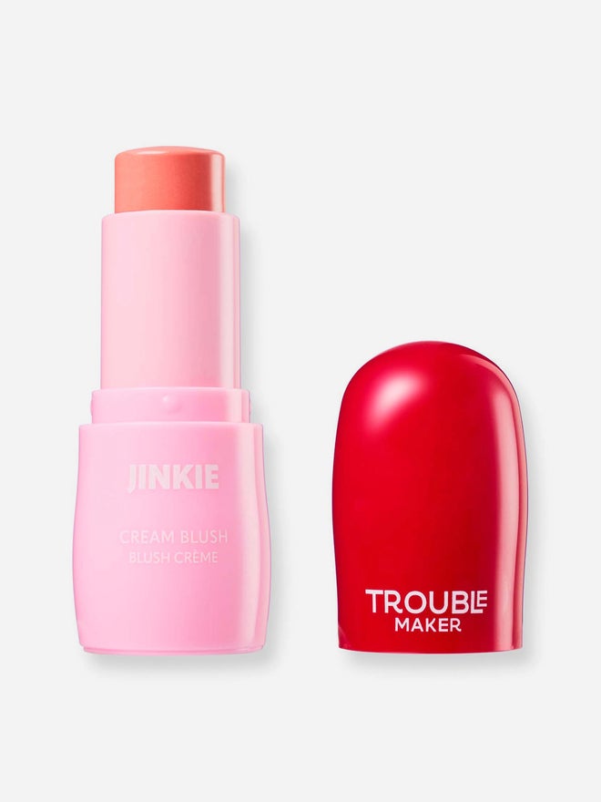 Trouble Maker Jinkie Stick Cream Blush Too Much Baby Pink - Image 1