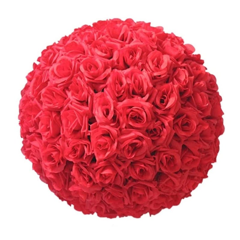 YLBFJXK Artificial Flower Ball for Centerpieces Bridal Wedding Artificial Wedding Party Centerpieces Decorations 78inch 5 Red