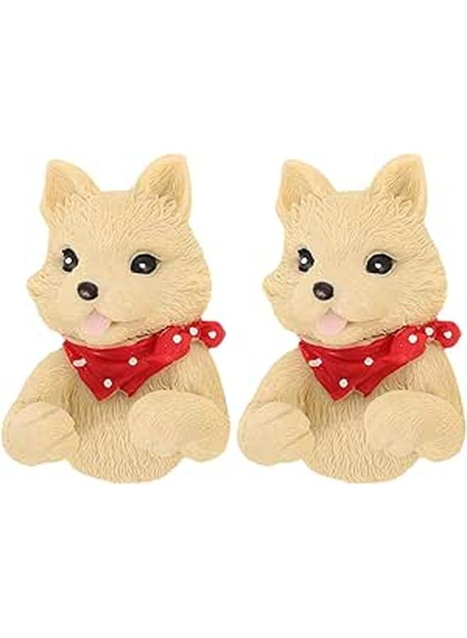 Adhesive Wall Hooks 2 Pack Cartoon Dog Cable Organizer Space Saving Cord Holder - Image 1