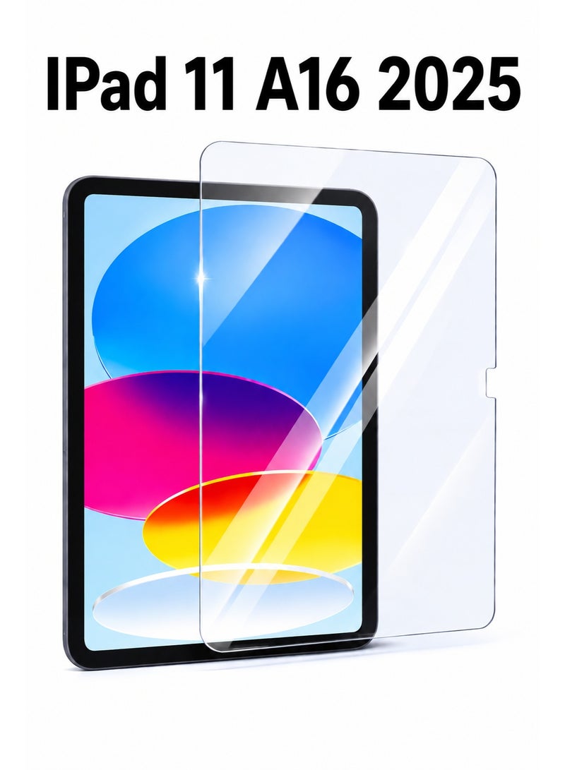 Screen Protector for iPad A16 2025 – Premium Tempered Glass with 9H Hardness, Scratch & Shock Resistant, Ultra-Clear HD Display. - Image 1