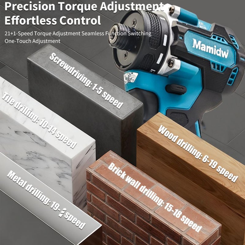 Brushless Impact Driver For Makita 18V No Battery With 380Nm Max Torque Variable Speed And Led Light Professional Tool For Construction And Home Repair - Image 4