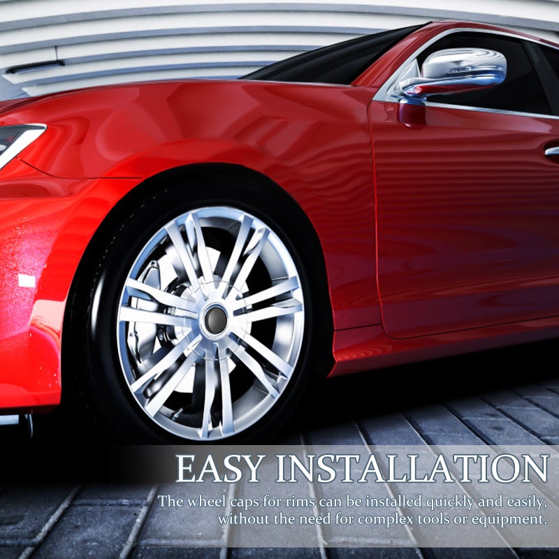 4 Pcs Wheel Center Caps For Rims Car Wheel Hub Caps Rim Center Caps Wheel Center Caps For Car Modification - Image 5