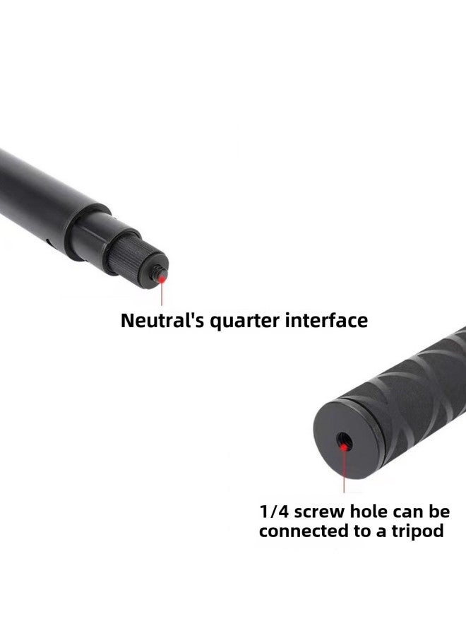 3 M Selfie Stick Panoramic Motion Telescopic Extension Rod For 360X3 Camera Gopro Extension Rod-Color:Handle - Image 2