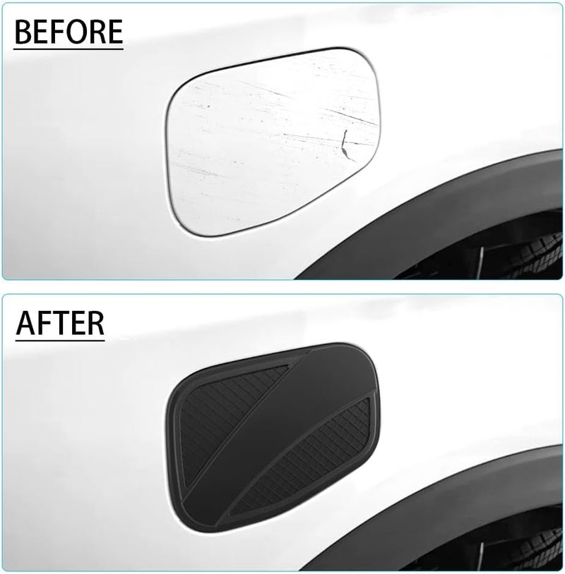 JHCHAN Fuel Tank Cap for Ford Ranger 2023-2026, for ford ranger T9 Wildtrak Platinum XL XLT Oil Filler Cover Petrol Gas Tank Protection Cover, Ranger Accessories Matte Black - Image 5