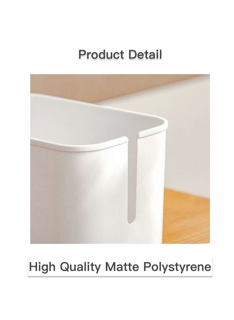 Y&D Box Cover for Disposable Paper Facial Tissues, Wooden Liftable lid Tissue Holder Storage on Bathroom Vanity, Countertop, Bedroom Dresser, Night Stand, Desk  - Image 3