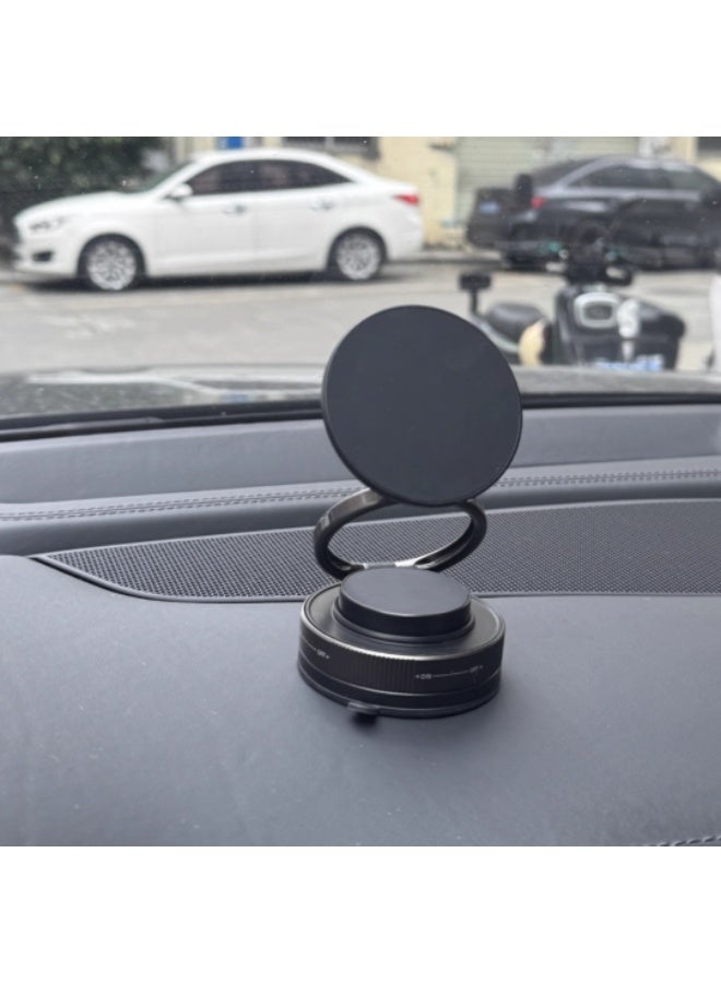 360° Rotating Car Phone Mount, Magnetic Holder with Strong Magnet Pad, Universal Fit for All Smartphones, Easy Installation & Use - Image 3