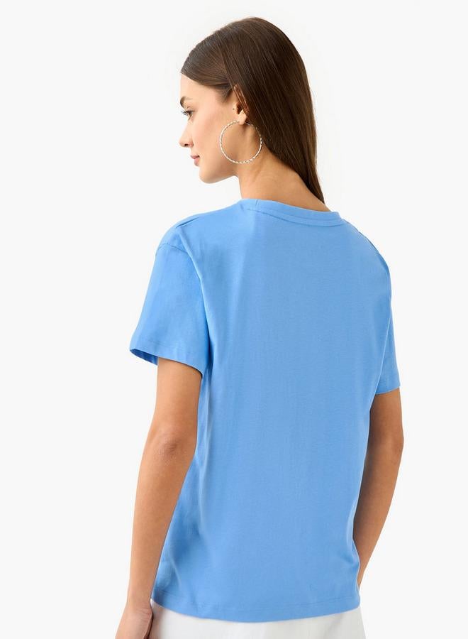 لي كوبر تيشيرت لي كوبر بطباعة جرافيك وياقة دائرية - Image 3