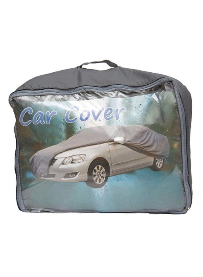 Waterproof Full Car Cover Medium Size, All-Weather Vehicle Cover for Sun, Rain, Dust and Scratch Protection - Image 2